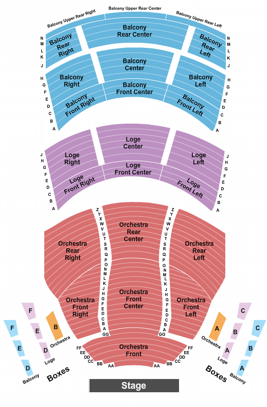 Procter & Gamble Hall Jerry Seinfeld Seating Chart